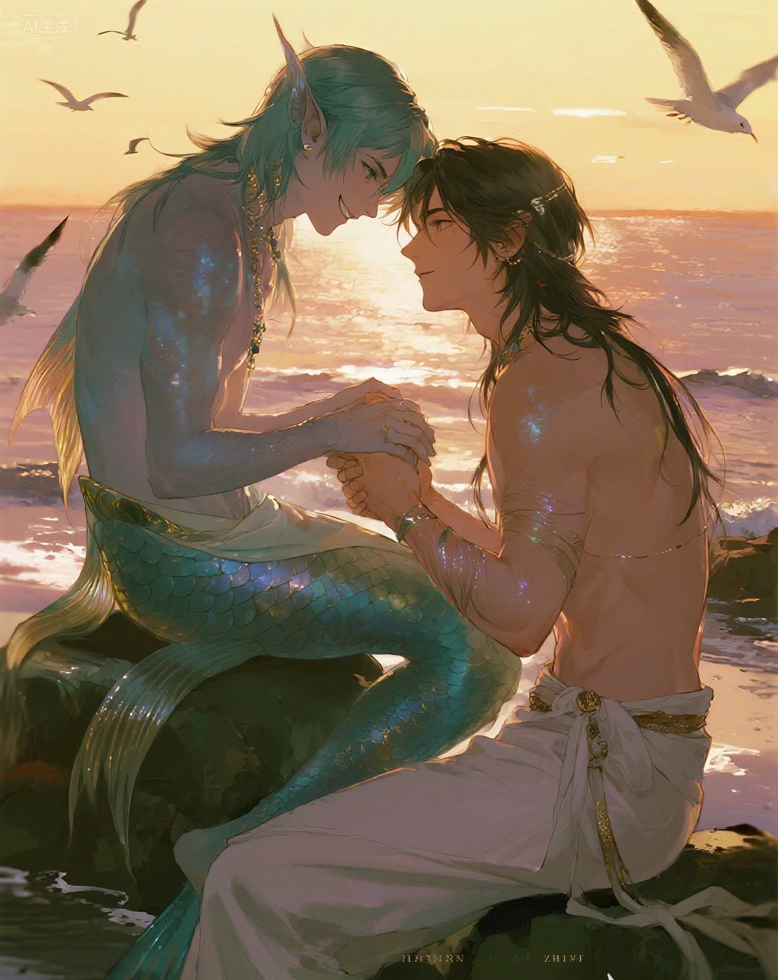 Người Cá Và Giao Nhân