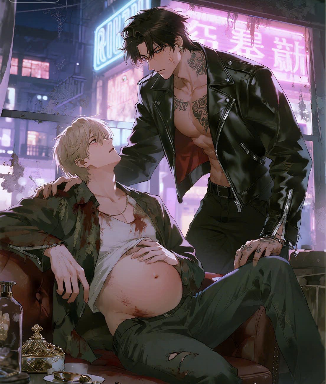 Thiếu Gia Beta Sa Cơ Được Đại Ca Alpha Khu Ổ Chuột Mua Về